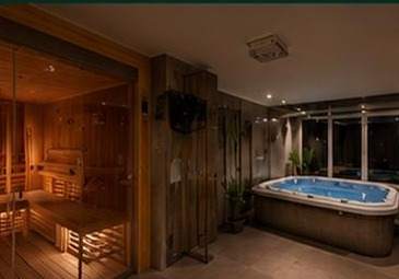 Sauna i jacuzzi, Hotel Polonia Park